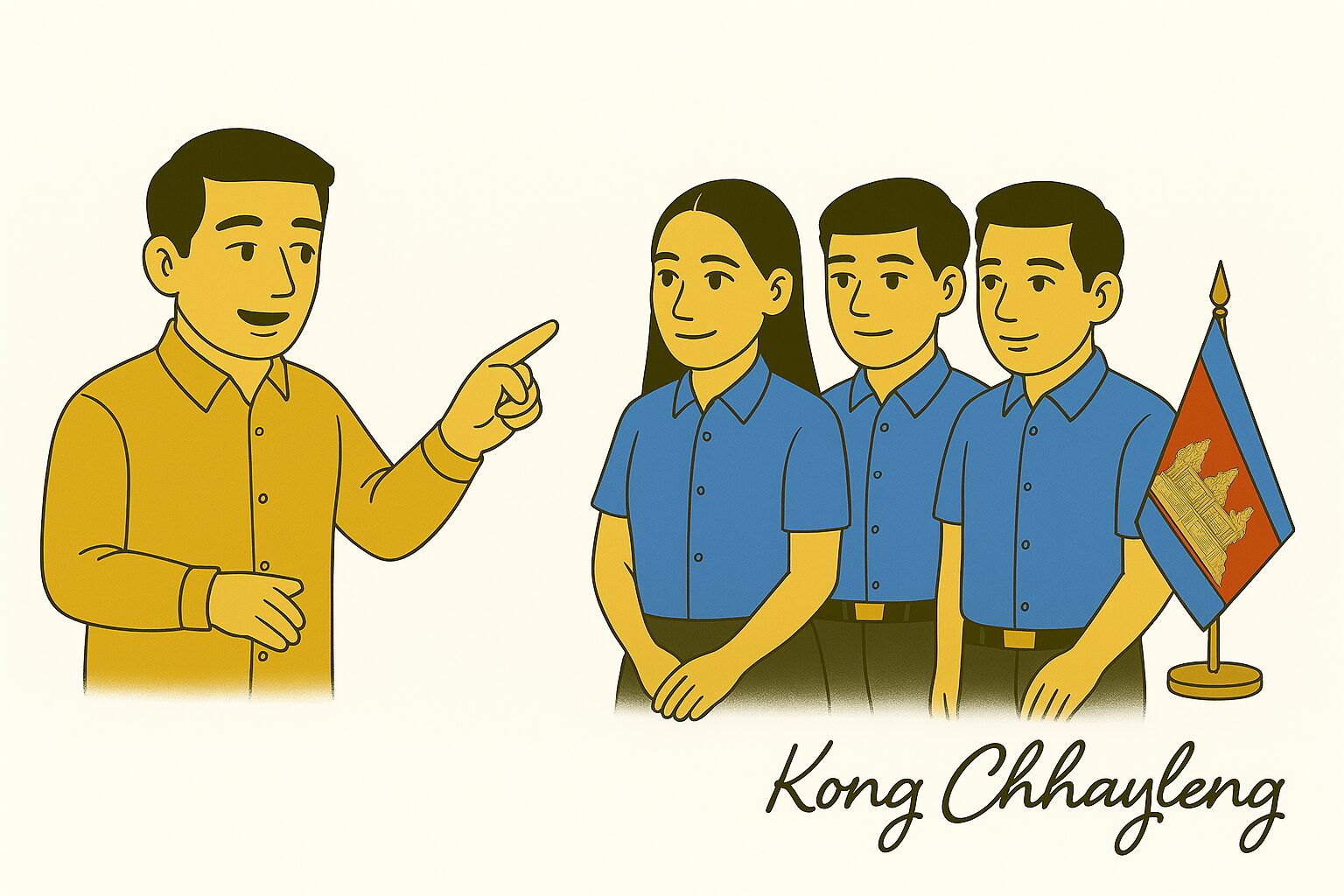 Manager and Employees
