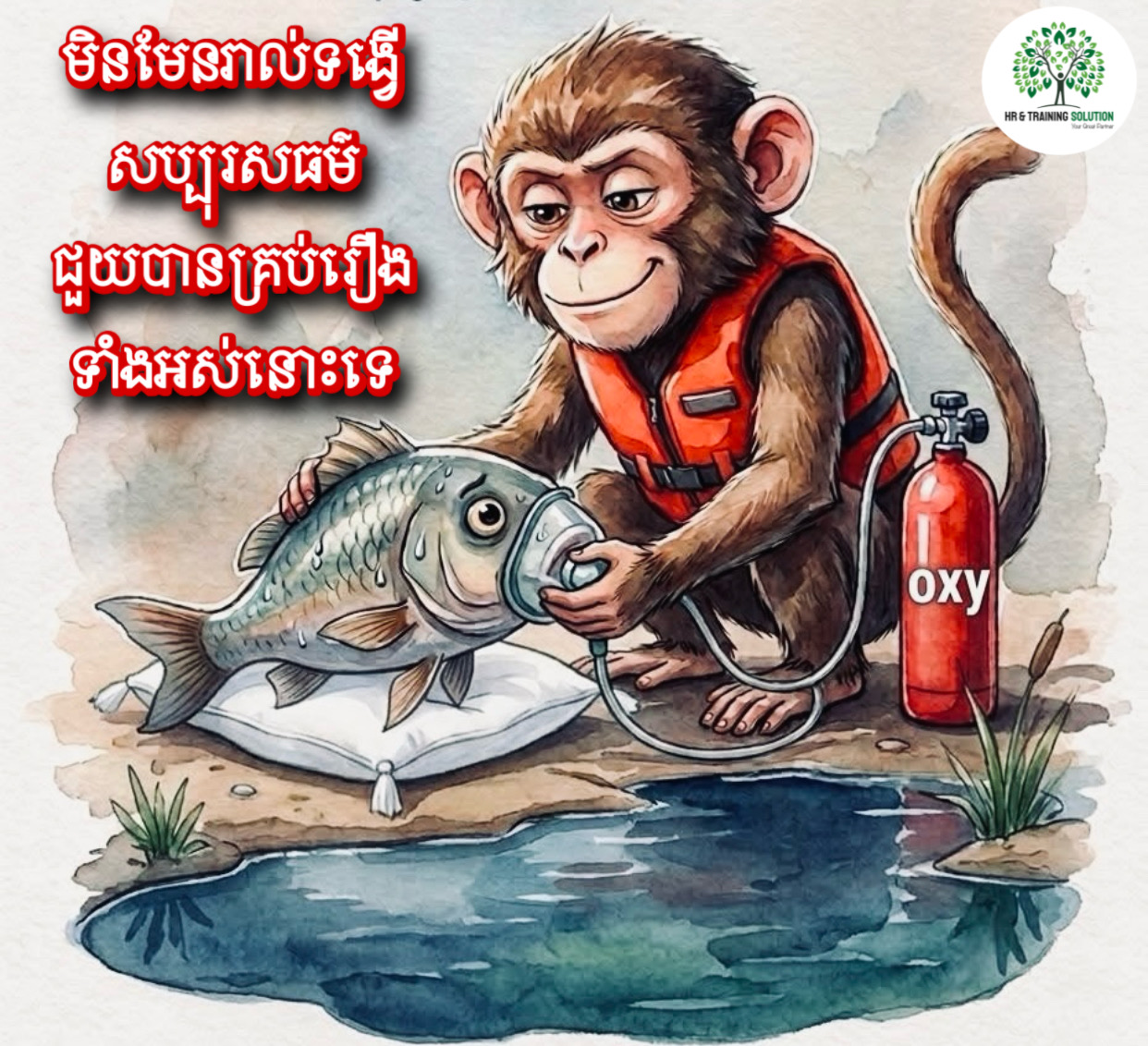 Monkey and Fish
